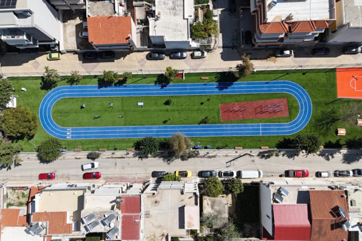 Δήμος Ιλίου: Νέο ανοιχτό πάρκο άθλησης και ψυχαγωγίας στην καρδιά της πόλης