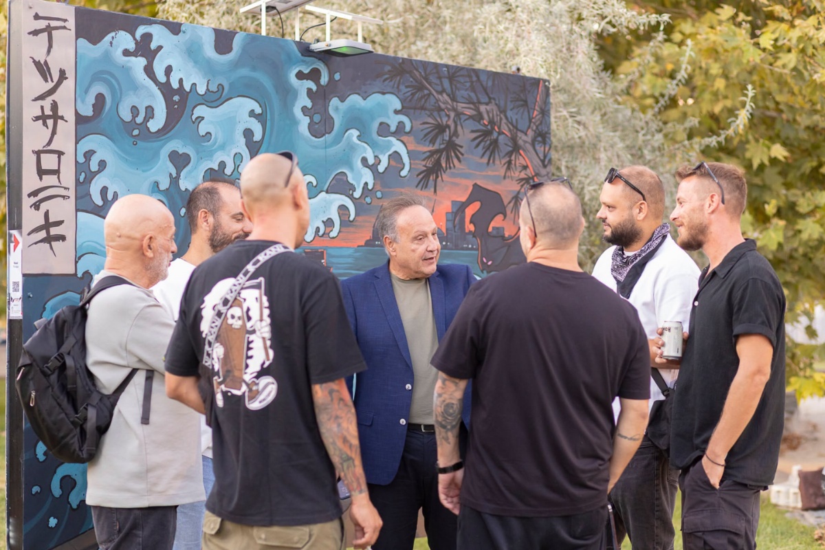 Αγγελούδης: «Πάνω από 10 νέα murals έως το 2027» – Street art στις γειτονιές της Θεσσαλονίκης
